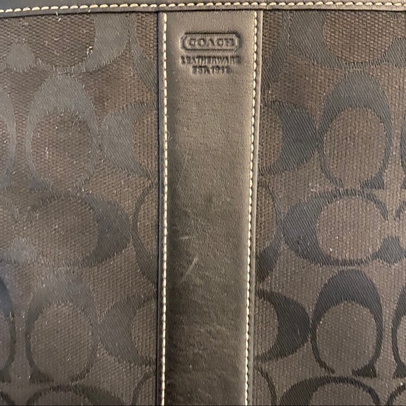 Coach Canvas Crossbody Bag - Picture 4 of 5